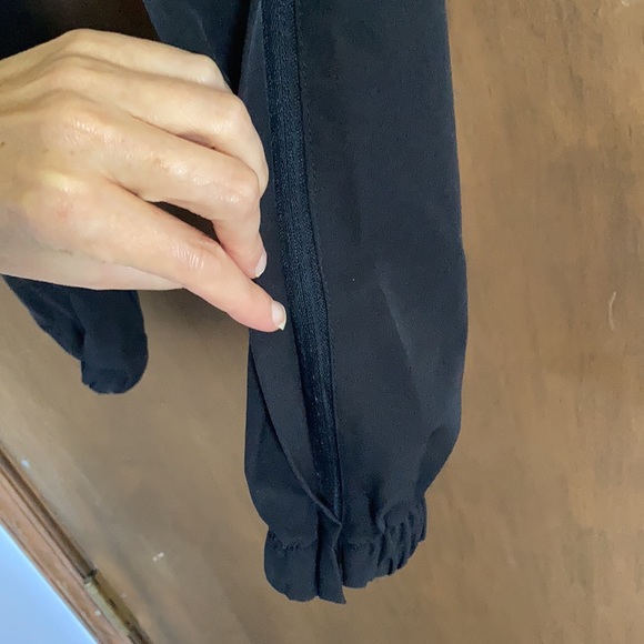 💜$5ifbundle3 champion black jogger pant with zipper details men's size M - Picture 7 of 16